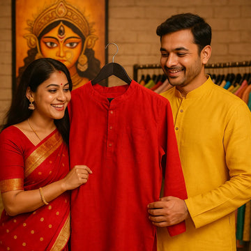 পূজোর আগে কেন জামা কাপড় কেনেন সবাই? – দুর্গাপুজোর বাংলা ঐতিহ্য ও ট্রেন্ড