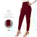 Women Relaxed Straight Leg Straight Fit Easy Wash Pleated Trousers - NextBuy
