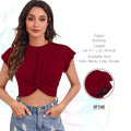 Round Neck Crop Top - NextBuy