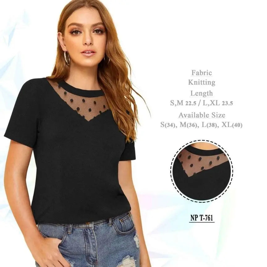 Casual Regular Sleeves Solid Women Top - NextBuy