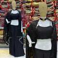 Designer Fancy Western Style Rangoli Silk Heavy Sequence Work Shrug, Tube Choli with Draped Skirt NextBuy