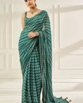 Self Design Bollywood Georgette Saree - NextBuy