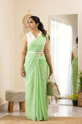 Saree - Soft LINEN Cotton Saree with Very Fancy Tassels Same as Shown In Picture NextBuy