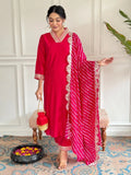 Introducing New Kurti Duptta And Bottom NextBuy