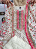 Modern Elegance Muslin Kurti Set NextBuy
