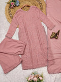 Special Baby Pink Color Georgette Thread Embroidery Salwar Suit NextBuy