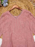 Special Baby Pink Color Georgette Thread Embroidery Salwar Suit NextBuy
