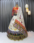 Muslin Digital Print Mirror Work Special Chaniya Choli NextBuy