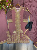 DESIGNER TRENDING NEW FABRIC STAR GEORGETTE WITH SEQUENCE EMBROIDERY WORK SUIT PENT AND DUPATTA NextBuy