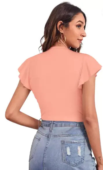 Round Neck Crop Top - NextBuy