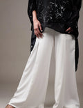 Women's Wide Leg Pleated Pant Set