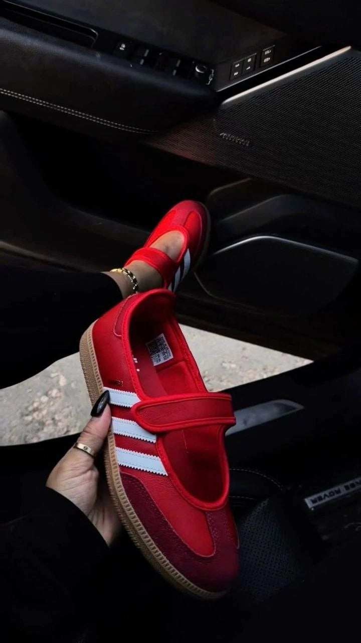 adidas samba women red sneakers