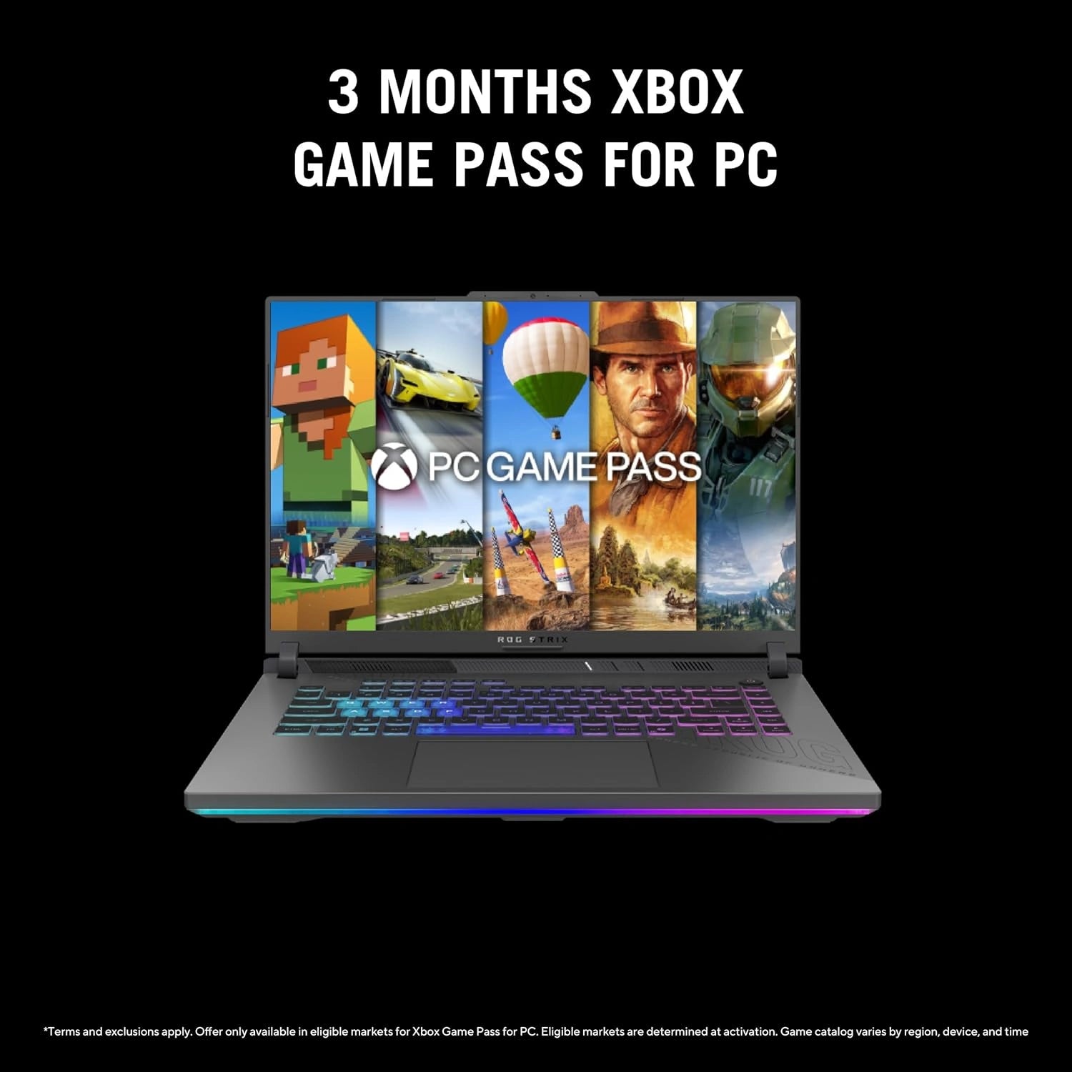ASUS ROG Strix G16 Ryzen 9 RTX 5060 laptop open view