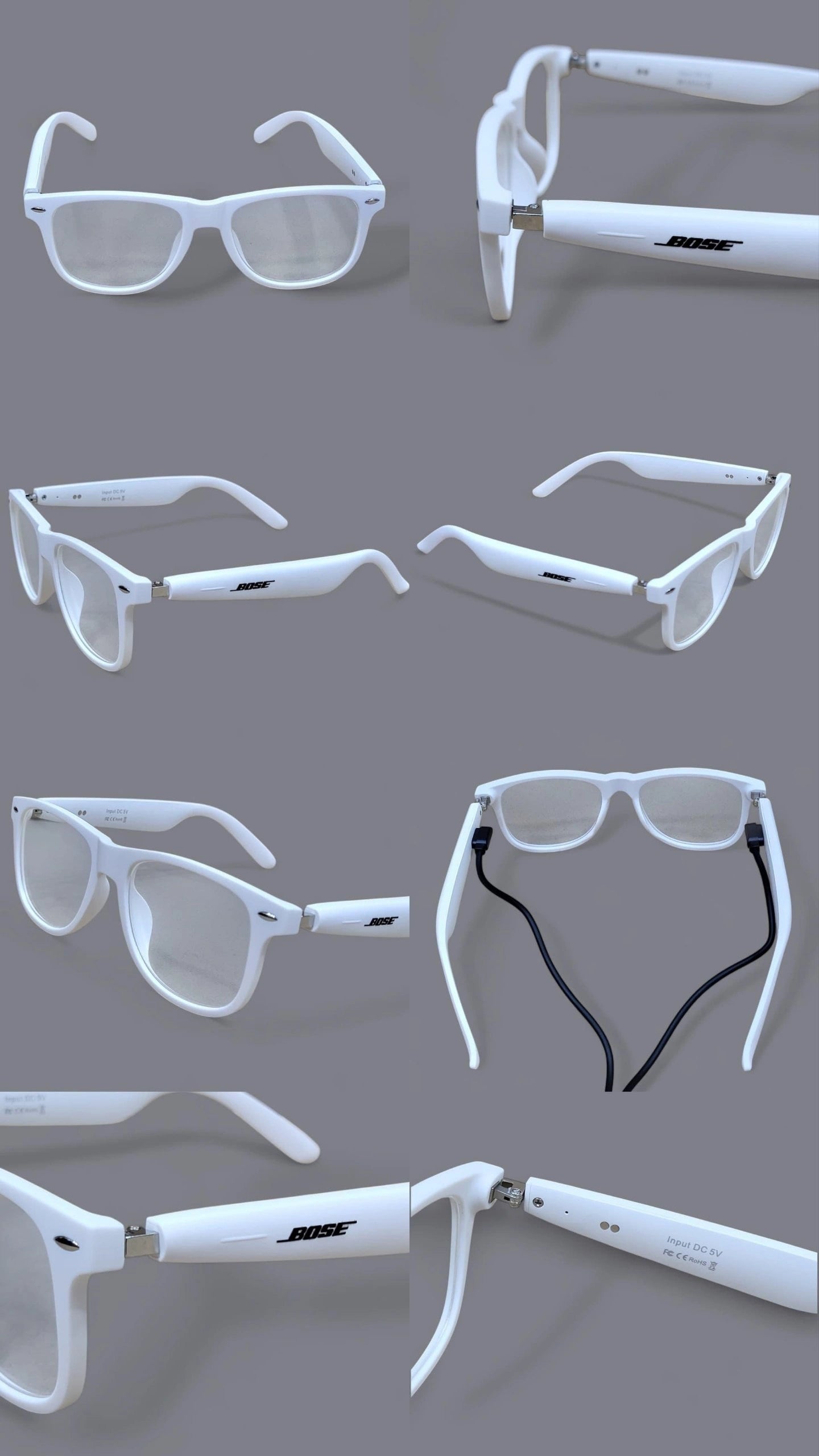 smart glasses with speakers bose