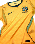 Brazil 2026 World Cup home jersey player version yellow green