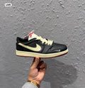 Burgundy outsole Air Jordan Retro 1 Low