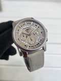 42mm dial men watch close view
