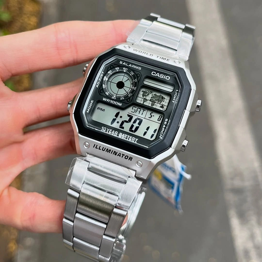 Casio digital watch stopwatch and timer