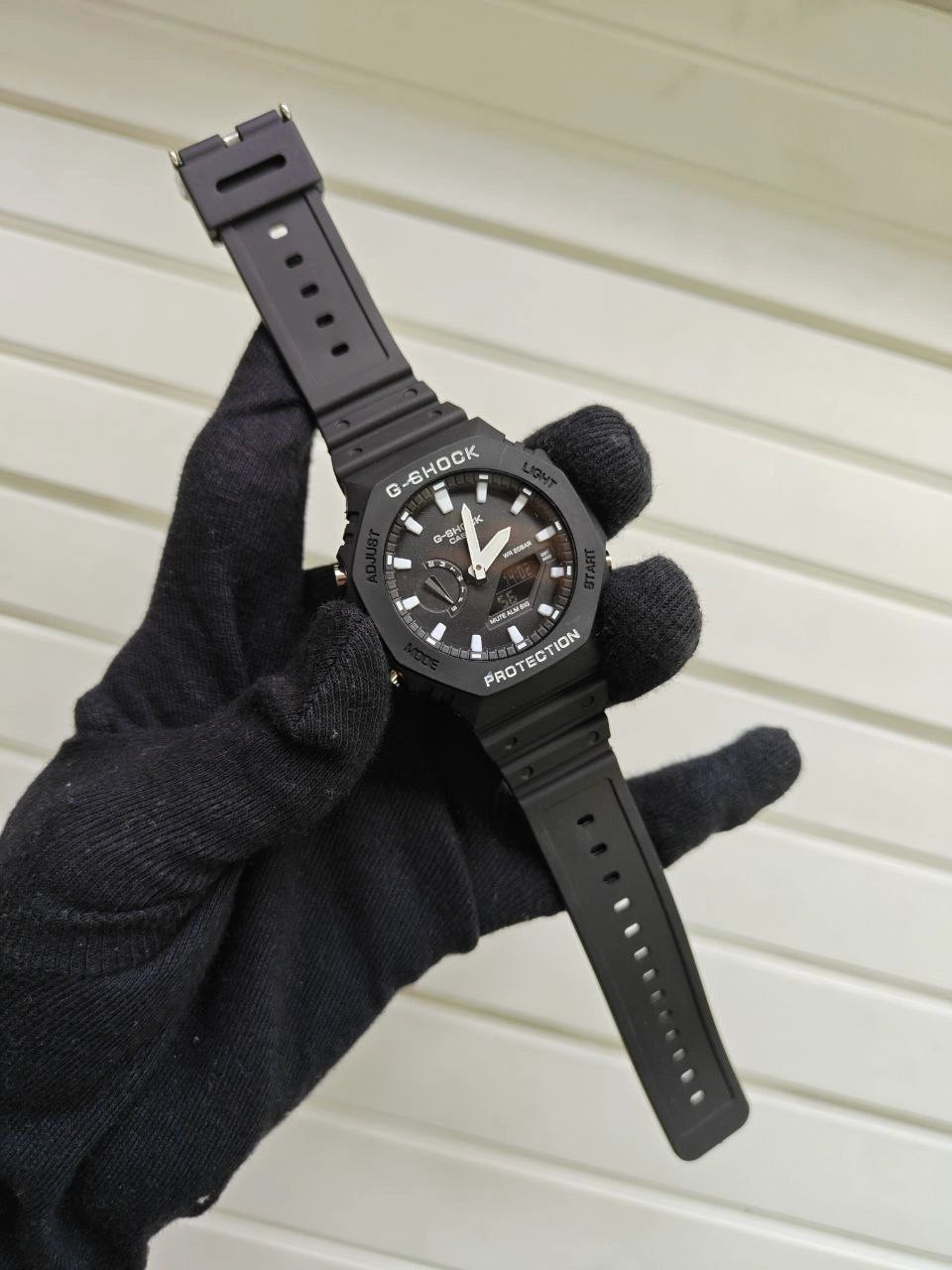 Casio G-Shock GA-2100 unisex watch fibre body front view