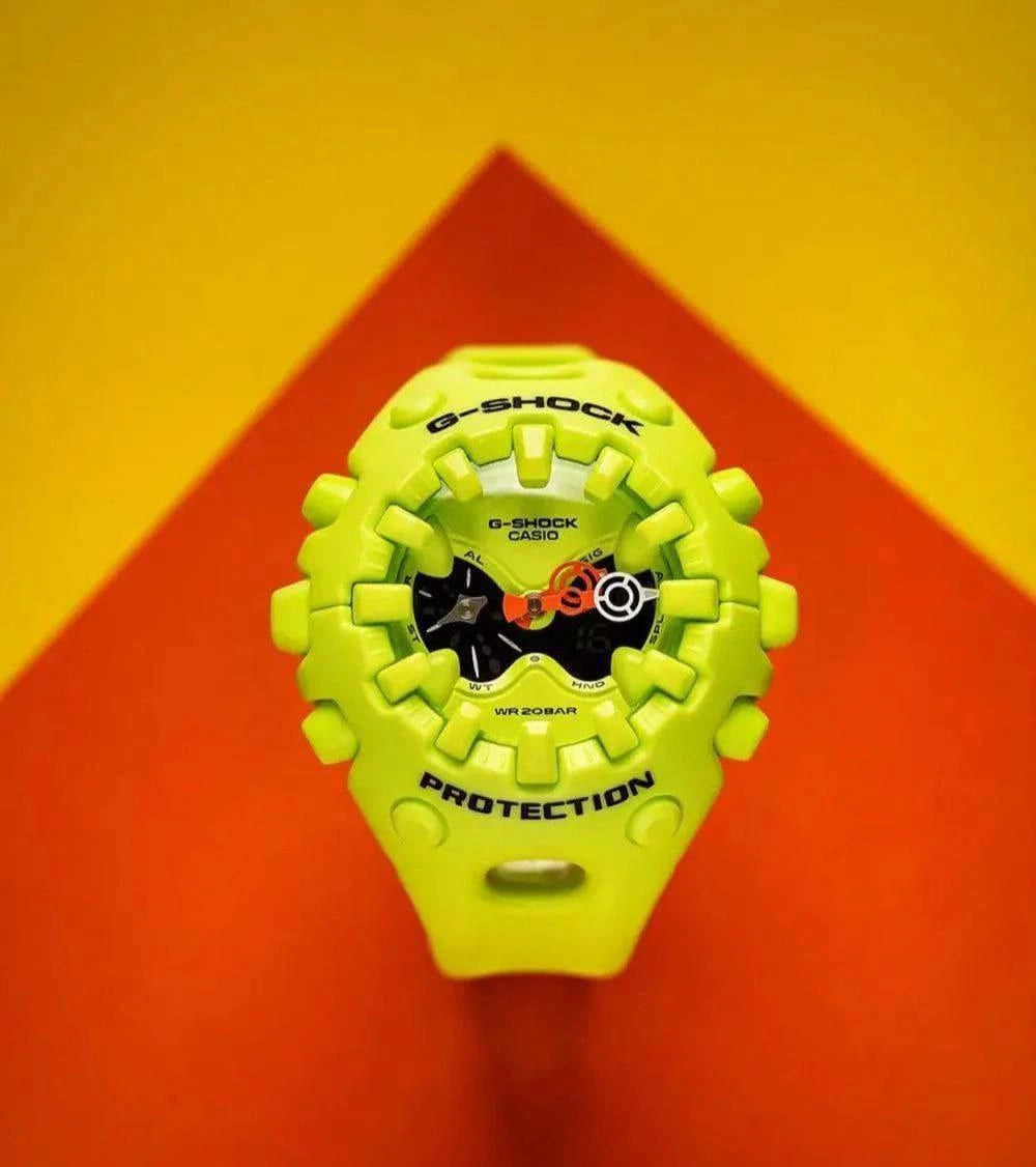 Casio G-Shock neon green sports watch for men