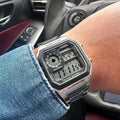 Casio Illuminator Royale digital display close-up