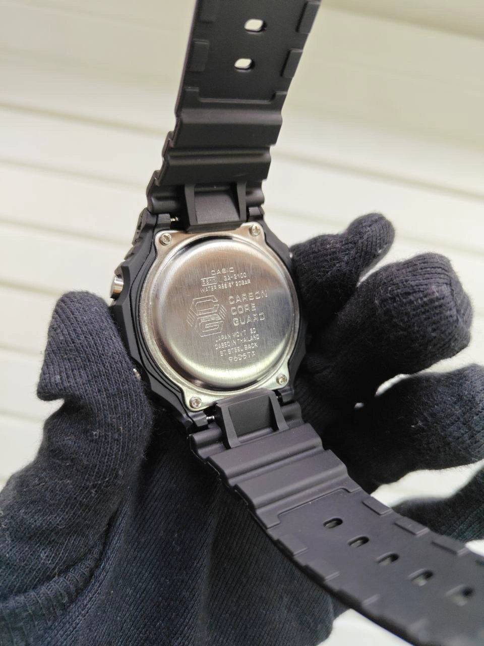 Casio G-Shock casioak watch fibre case design