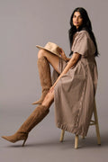 trendy-casual-midi-shirt-dress-for-women