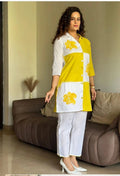Comfortable and stylish cotton cord set for ladies