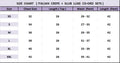 cream women smart casual coord outfit size chart
