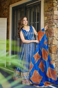 Designer padded Anarkali gown huge flair