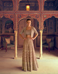 designer palazzo set with blouse