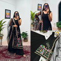 Elegant embroidered kurti set for women with dupatta and lehenga
