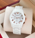 Stylish Emporio Armani chronograph watch for formal wear