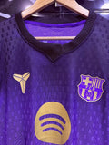 FC Barcelona player edition football shirt purple design