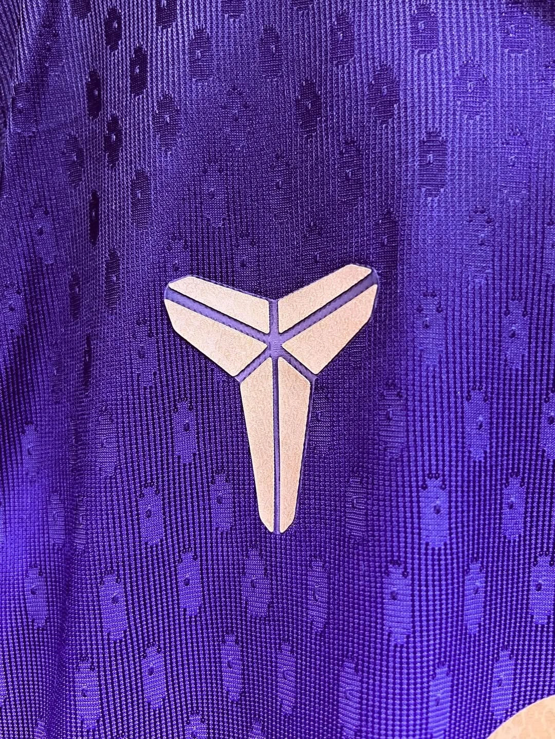 Purple and gold Barcelona jersey for football fans