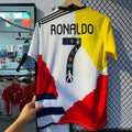 Football fan jersey inspired by CR7 career multi club theme