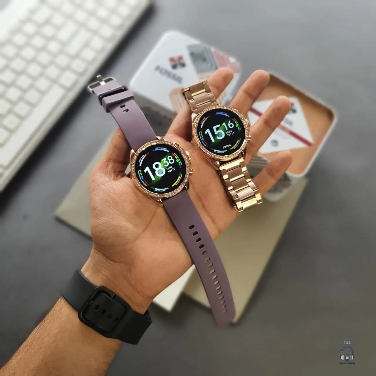 Fossil Gen 6 Bluetooth calling screen