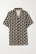 Geometric Print Wide Leg Pant Outfit