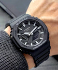 G-Shock working chronograph close-up