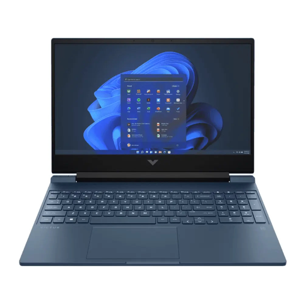 HP Victus 15-fa2191TX Front View Gaming Laptop