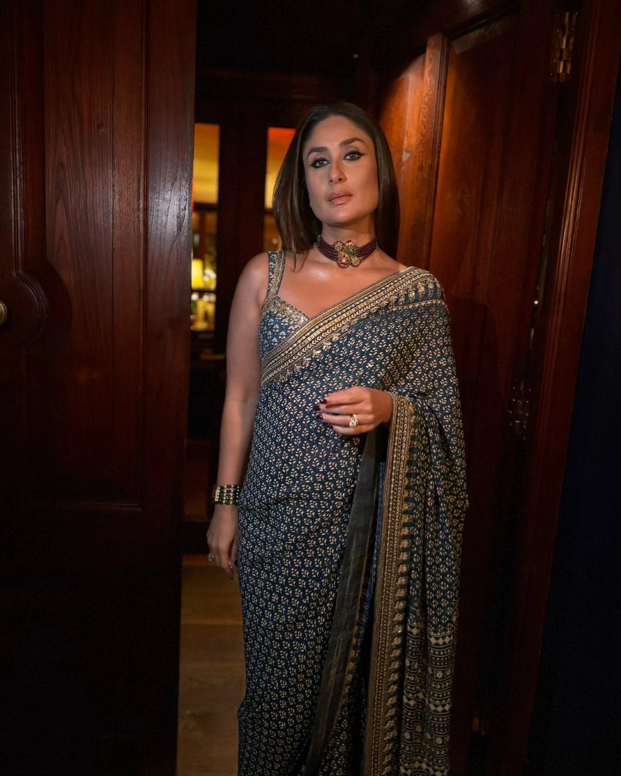 kareena kapoor inspired saree georgette