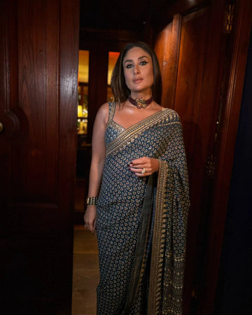kareena kapoor inspired saree georgette
