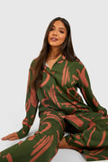 women korean bsy shirt pant matching set