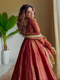 embroidered anarkali gown set women