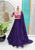 Bridal lehenga set with dupatta