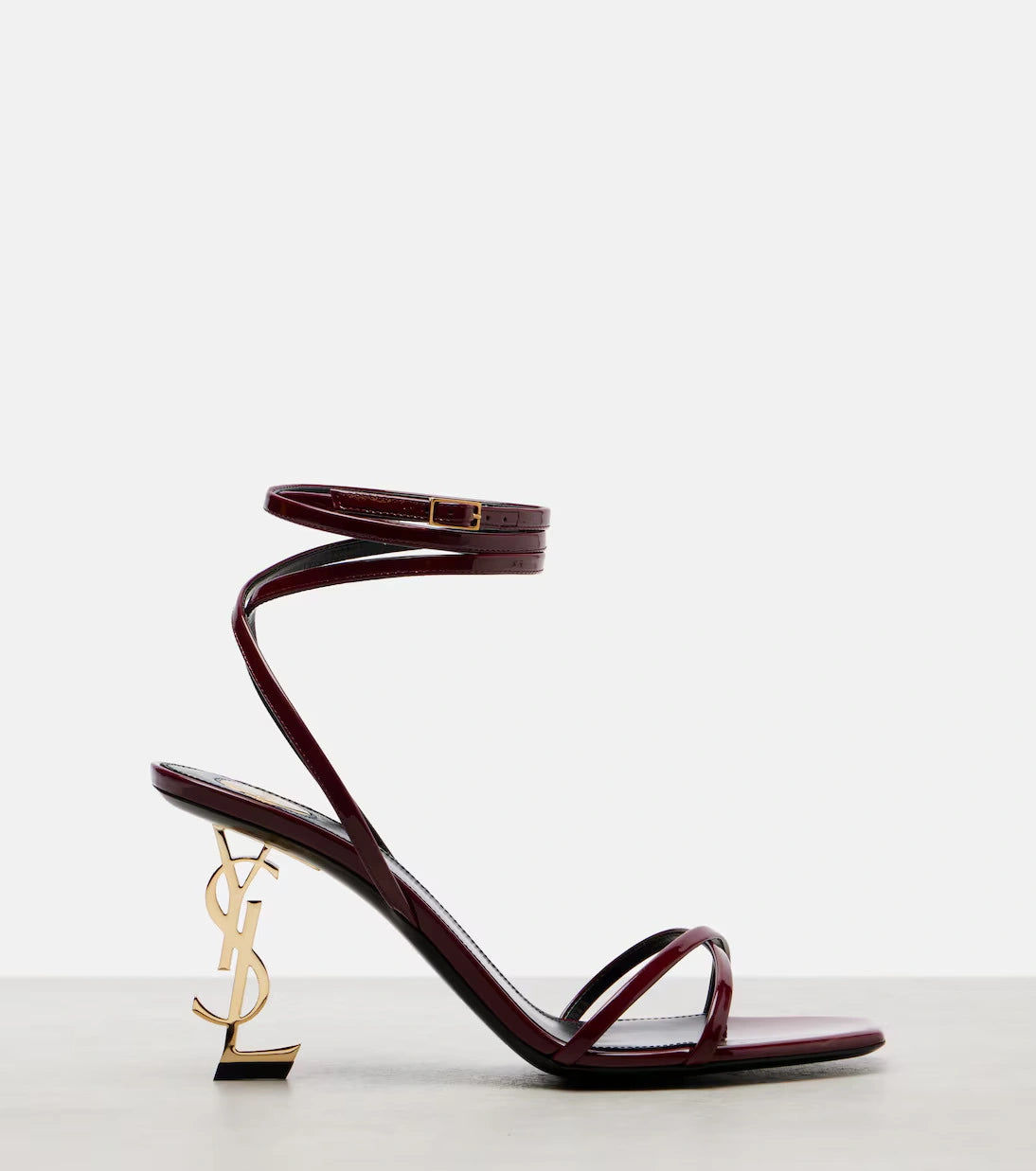 Women's Burgundy Luxury Statement Heel Sandals