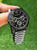 Premium metal strap luxury men's watch