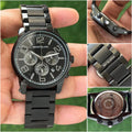 Montblanc watch side profile and clasp details