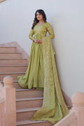 Festive wear gold gown