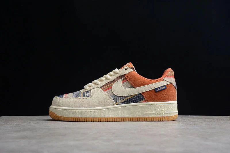 Nike Air Force Dollars Sneakers Top View